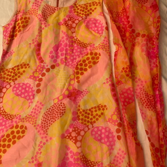 L'Aiglon Psychedelic Party Outfit with Dress and Scarf - Picture 5 of 10